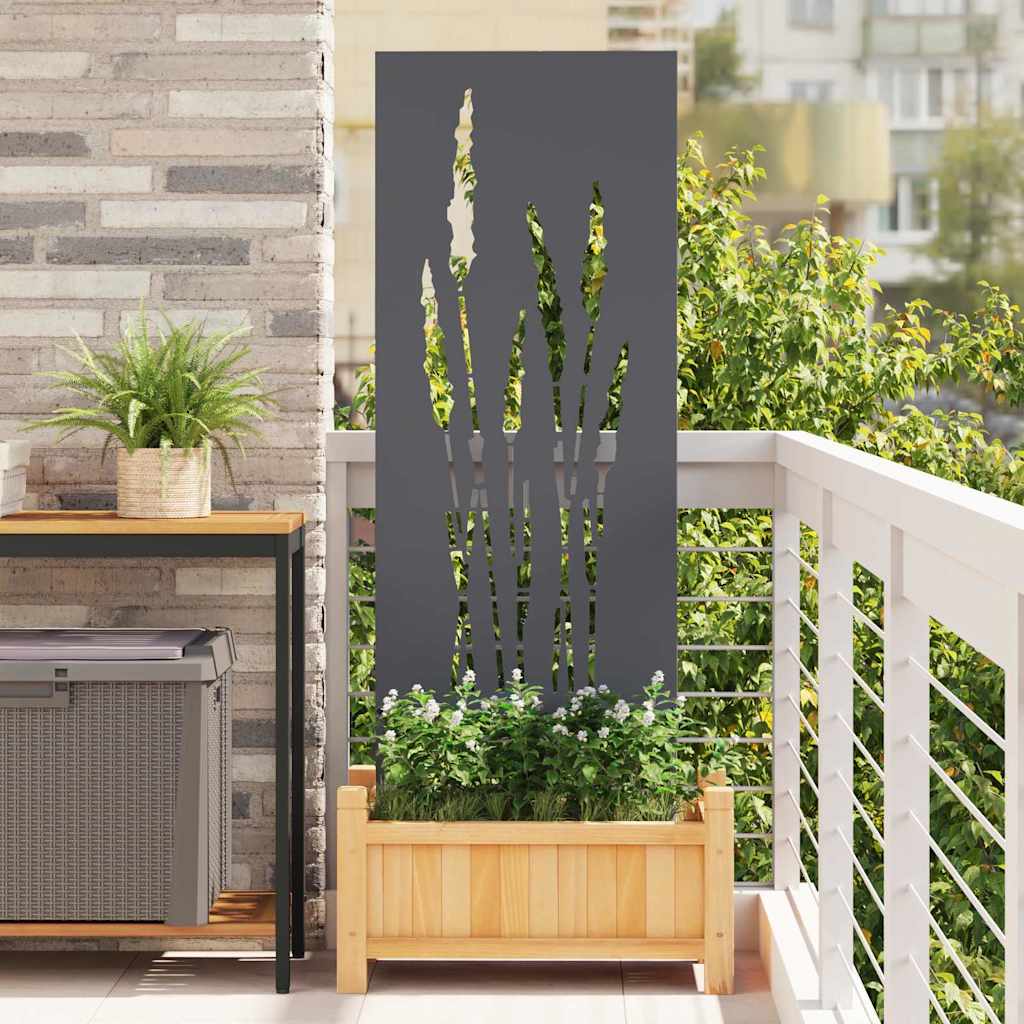 Panneau décoratif de jardin Anthracite 50 x 140 cm - XIOS