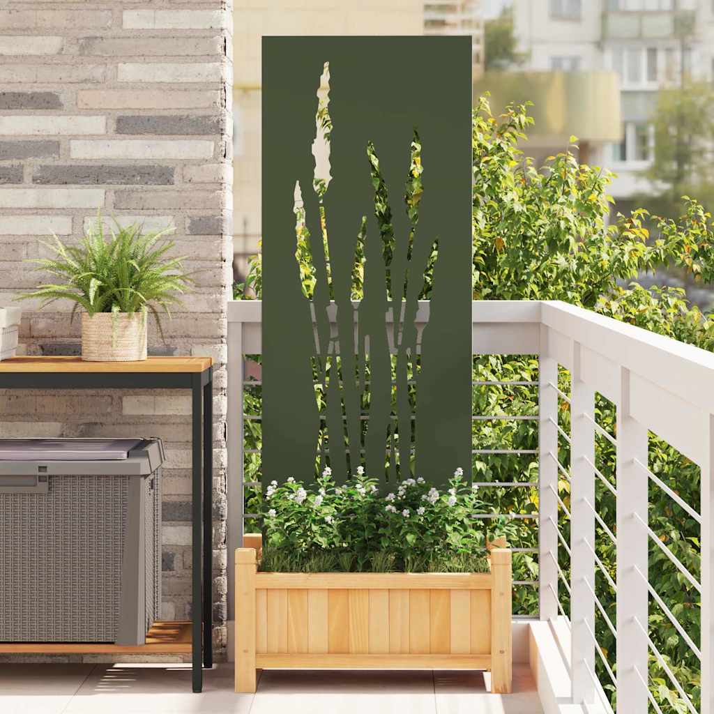 Panneau décoratif de jardin Vert olive 50 x 140 cm - XIOS