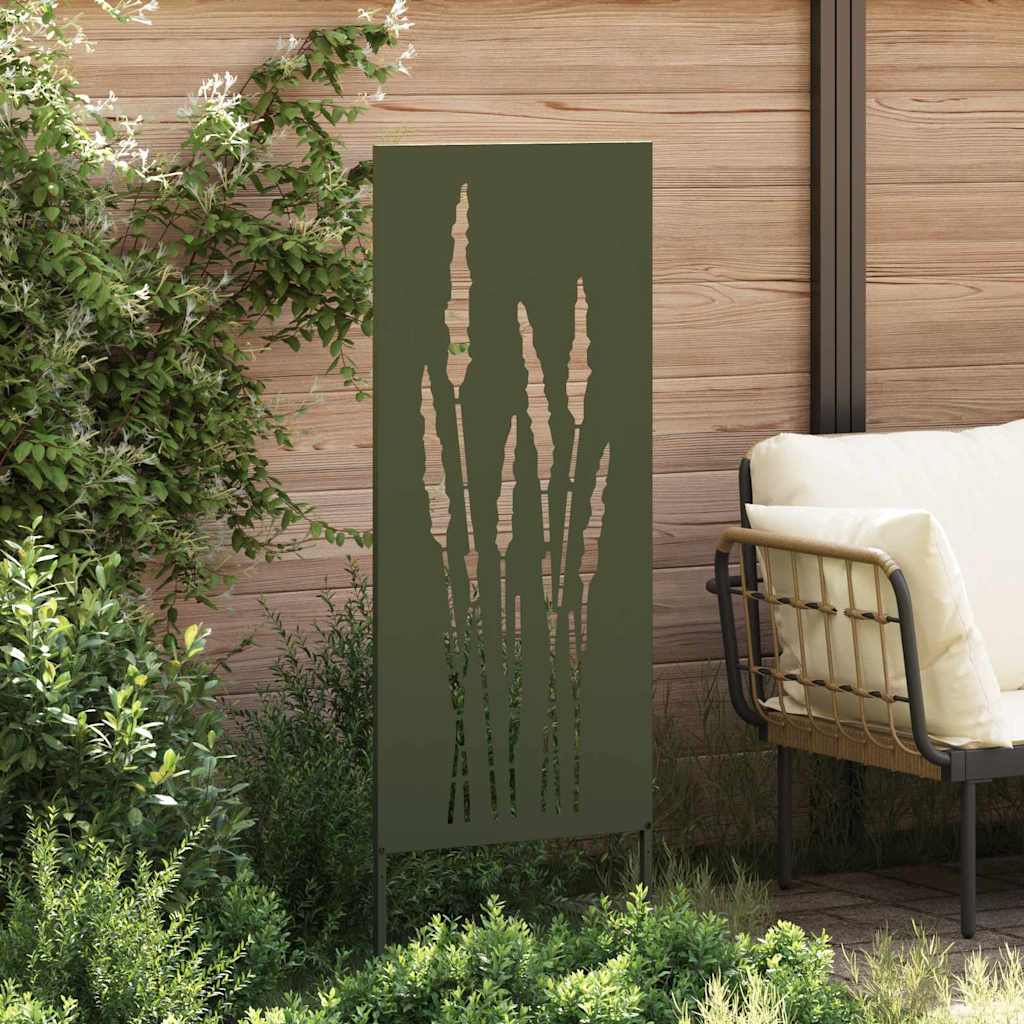 Panneau décoratif de jardin Vert olive 50 x 140 cm - XIOS