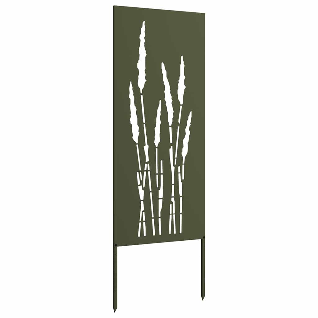 Panneau décoratif de jardin Vert olive 50 x 140 cm - XIOS