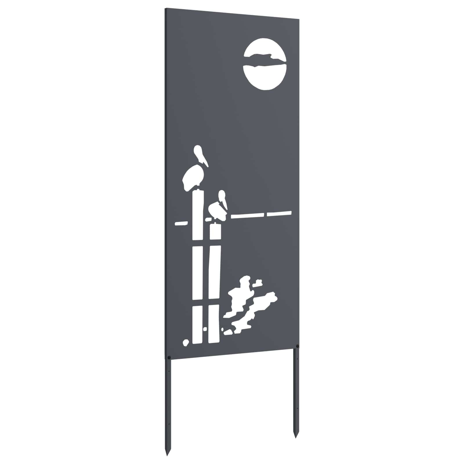 Écran de confidentialité de jardin Anthracite 50 x 140 cm