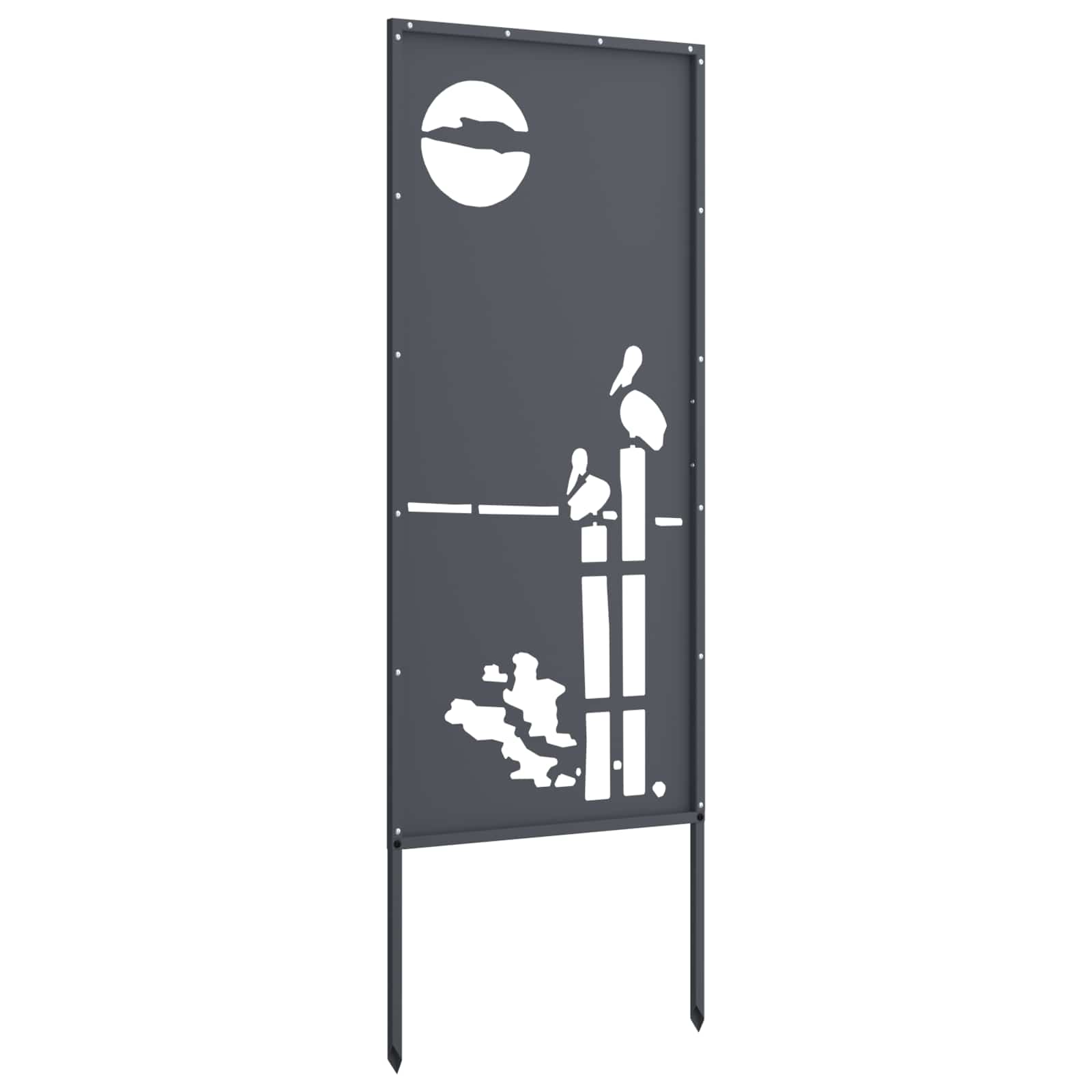 Écran de confidentialité de jardin Anthracite 50 x 140 cm