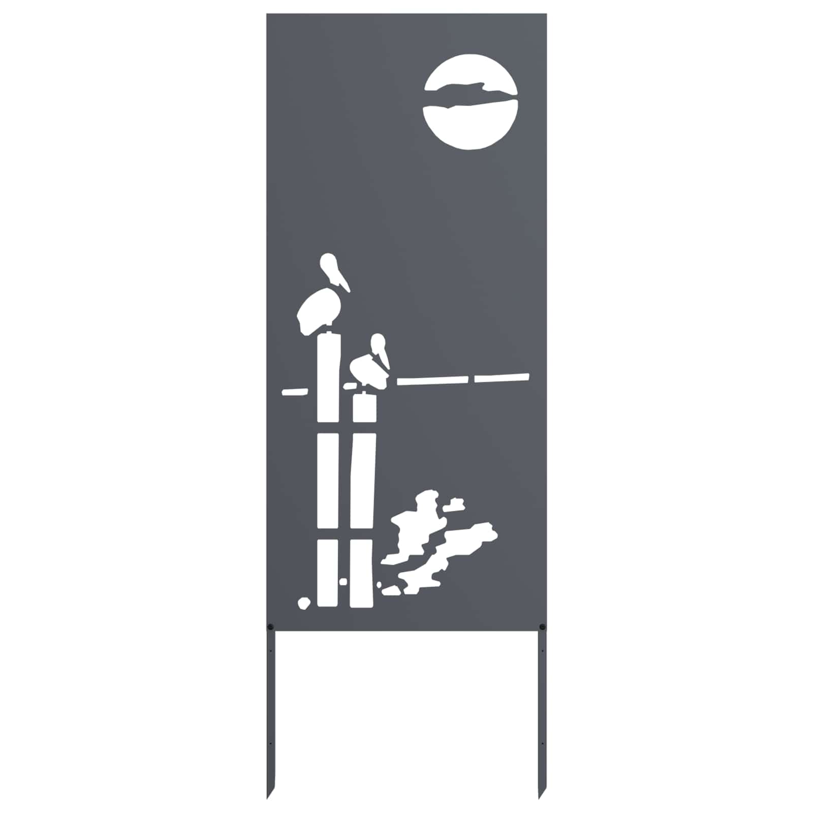 Écran de confidentialité de jardin Anthracite 50 x 140 cm
