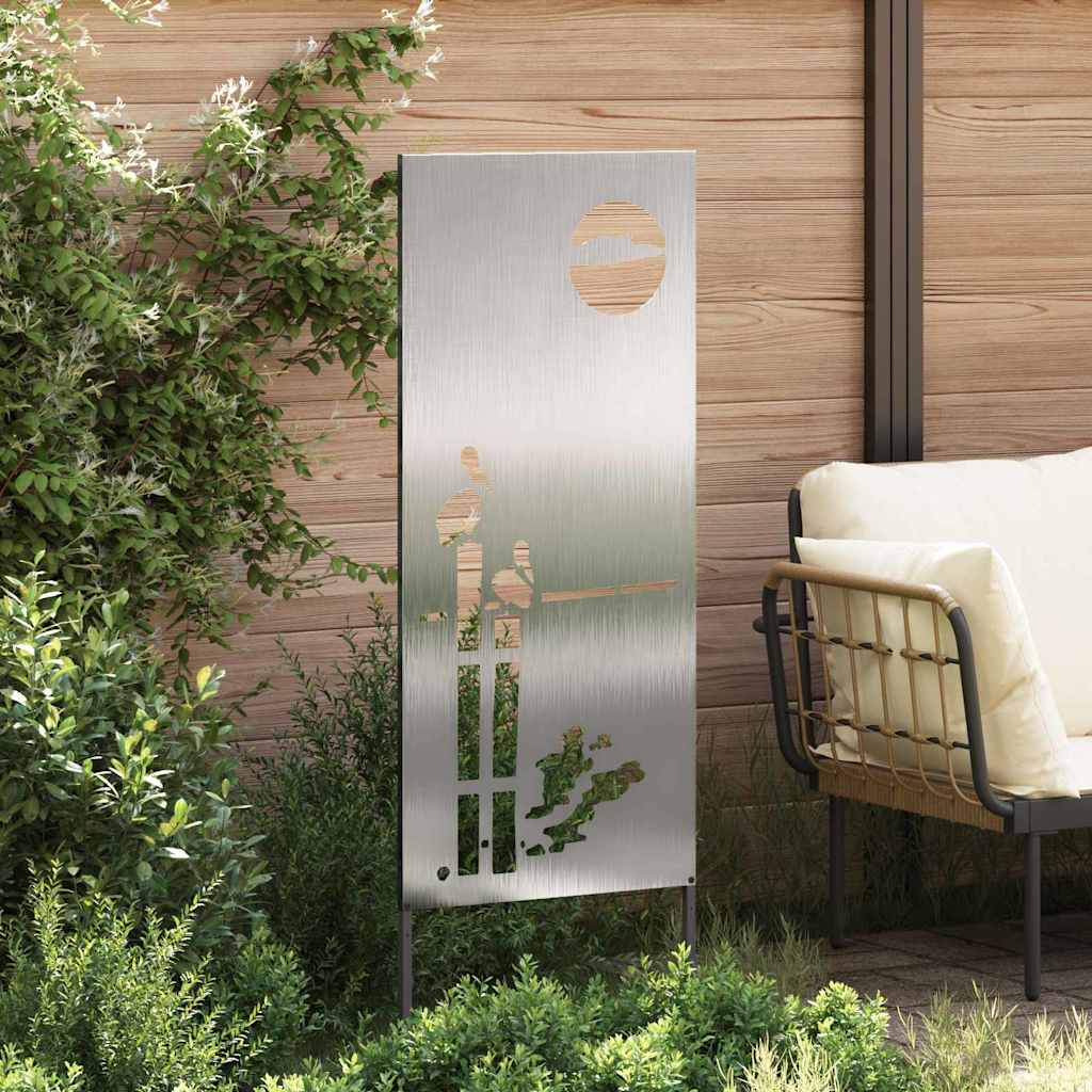 Écran de confidentialité de jardin Fretwork Argent 50 x 140 cm - XIOS