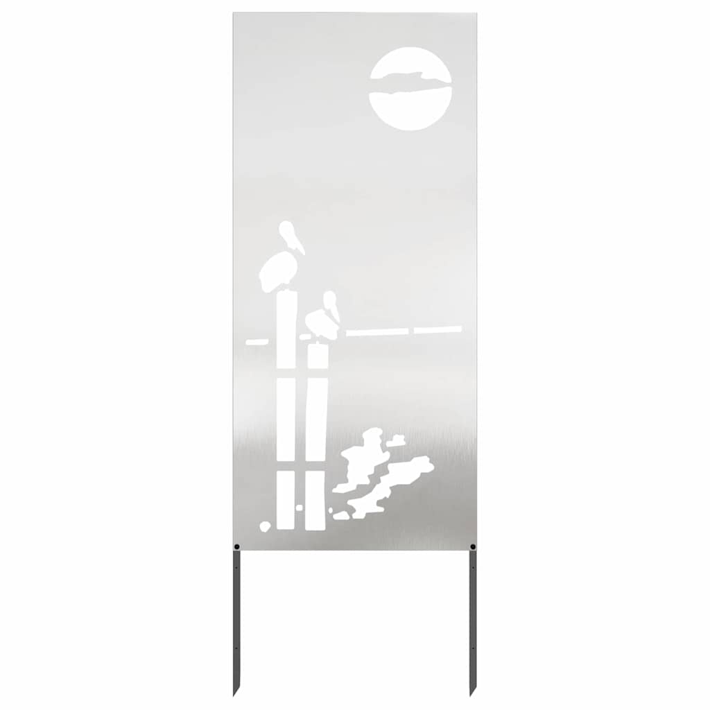 Écran de confidentialité de jardin Fretwork Argent 50 x 140 cm - XIOS