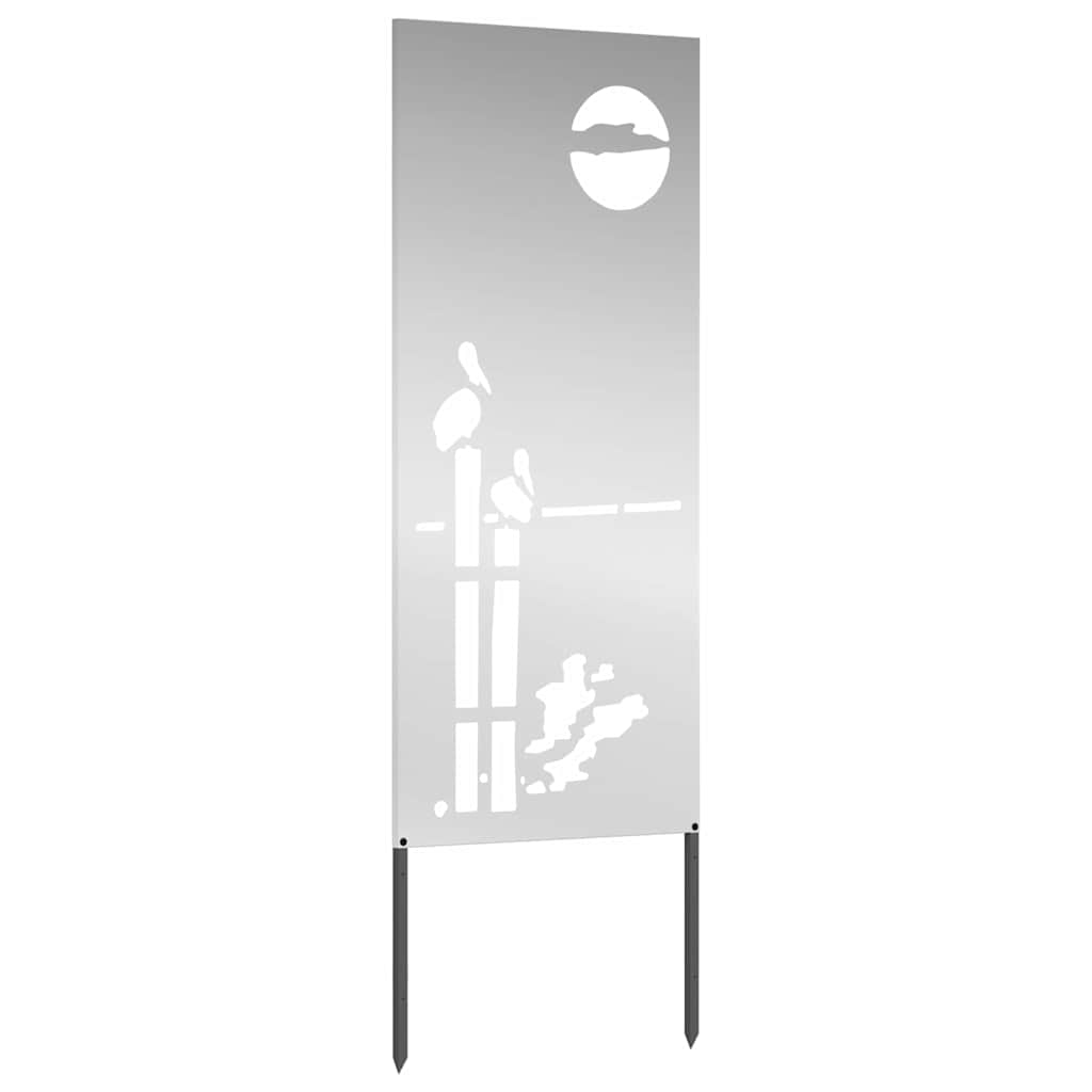 Écran de confidentialité de jardin Fretwork Argent 50 x 140 cm - XIOS
