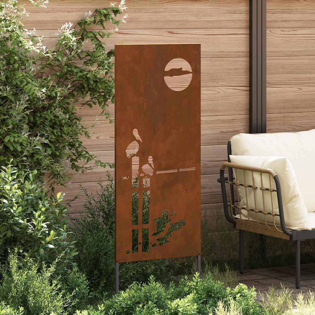Panneau décoratif de jardin Rouillé 50 x 140 cm - XIOS