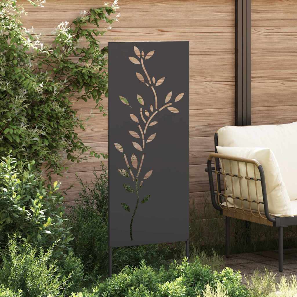 Panneau décoratif de jardin Noir 50 x 140 cm - XIOS