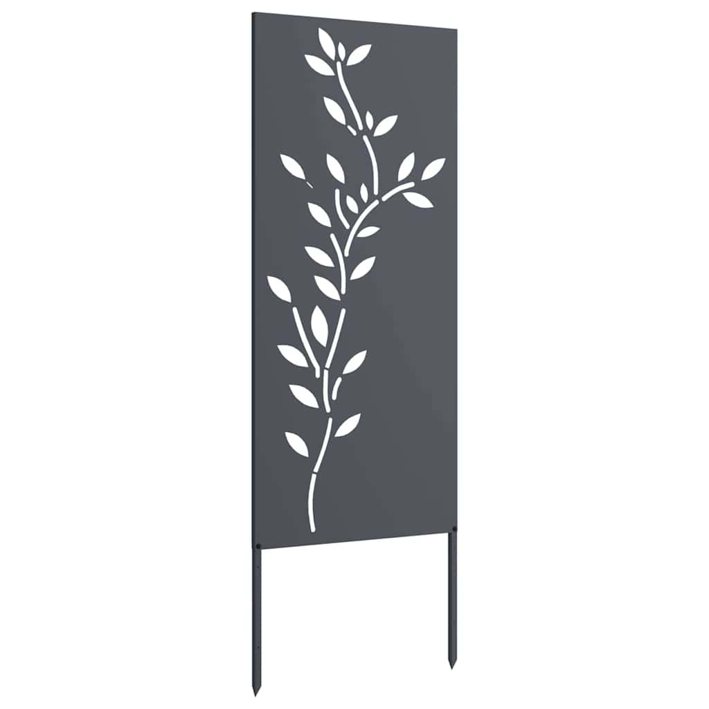 Panneau décoratif de jardin Anthracite 50 x 140 cm - XIOS