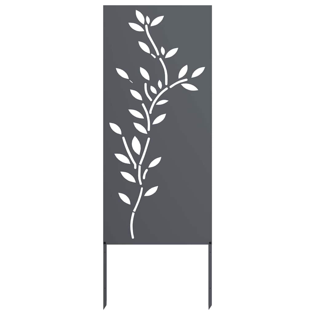 Panneau décoratif de jardin Anthracite 50 x 140 cm - XIOS