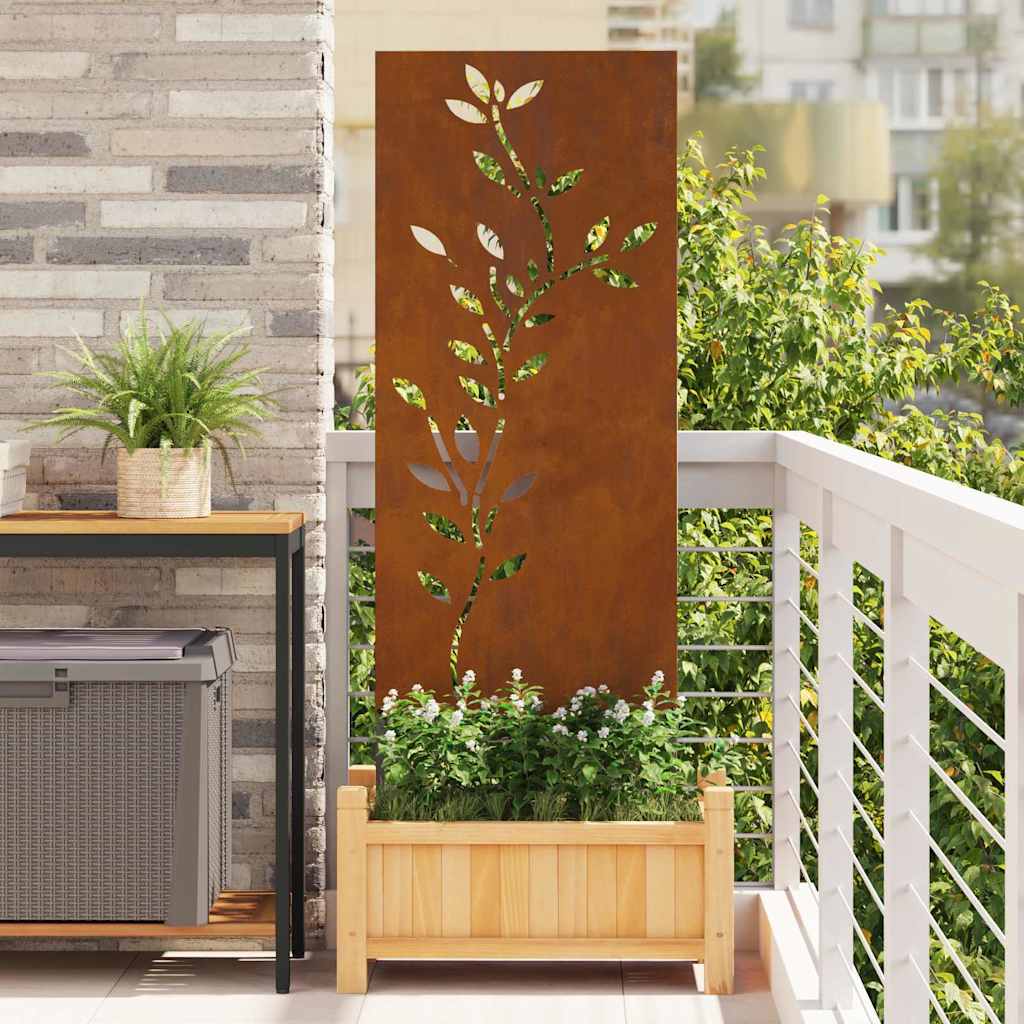 Panneau décoratif de jardin Rouillé 50 x 140 cm - XIOS