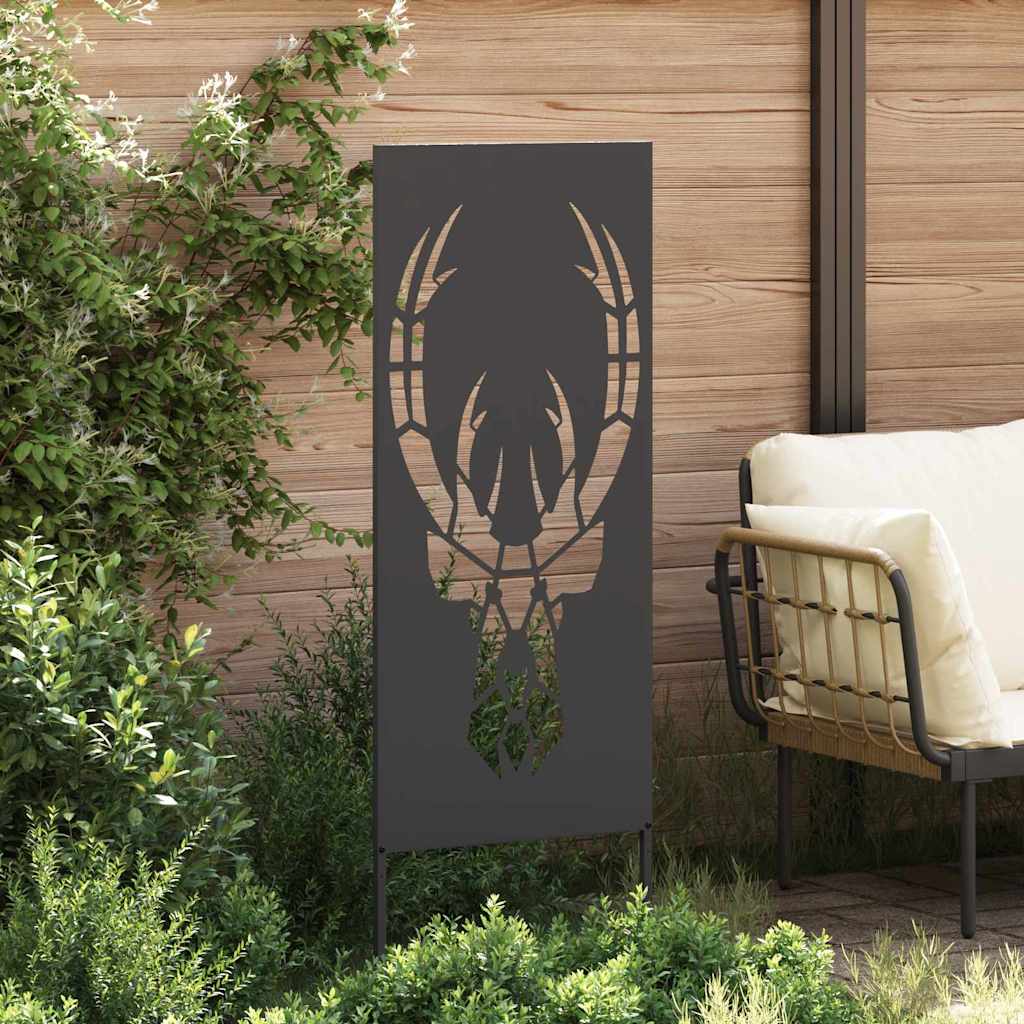 Panneau décoratif de jardin Noir 50 x 140 cm - XIOS
