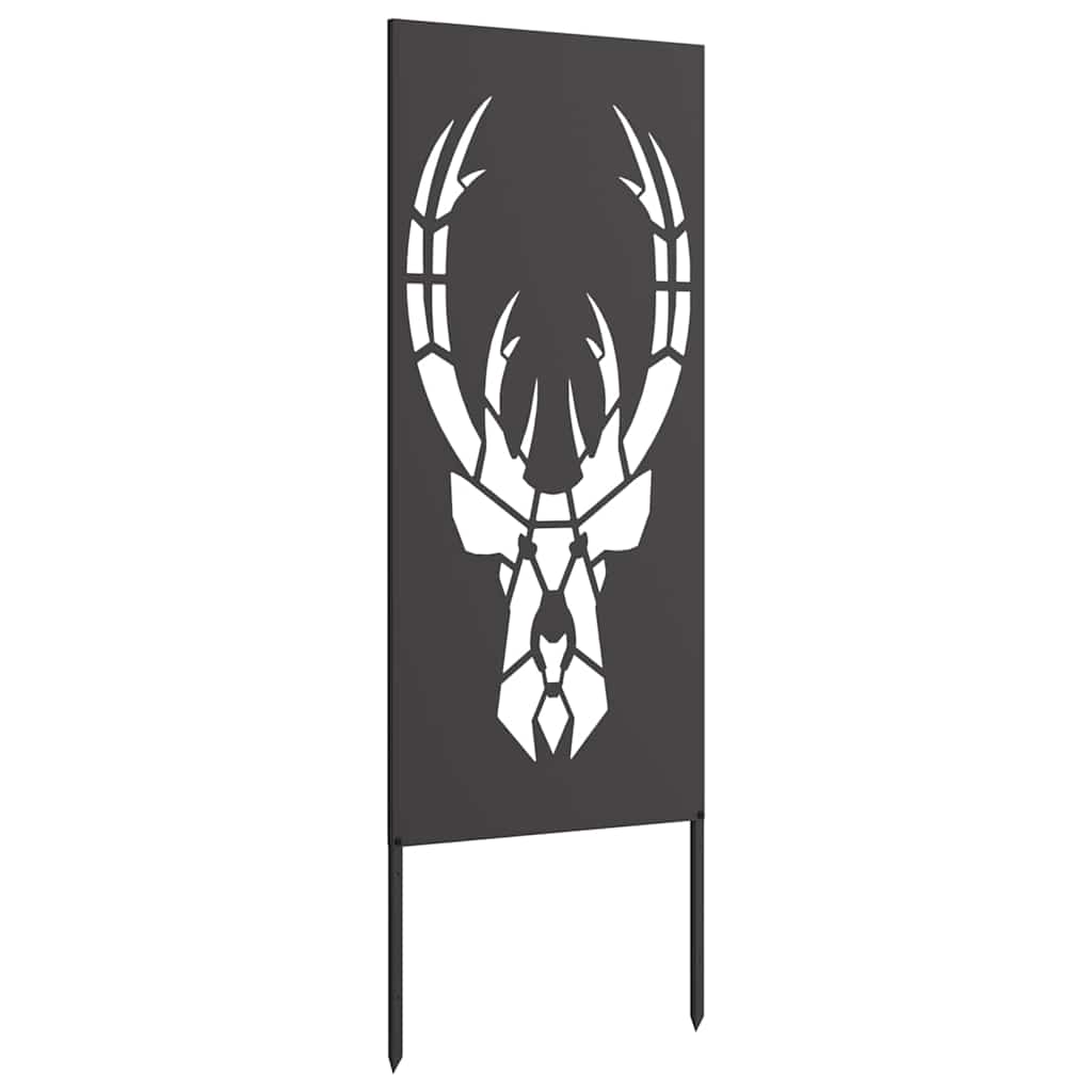 Panneau décoratif de jardin Noir 50 x 140 cm - XIOS