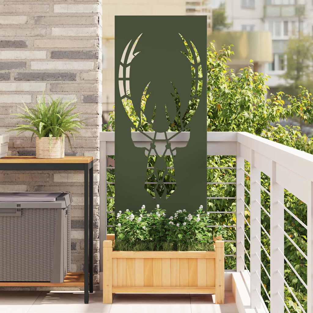 Panneau décoratif de jardin Vert olive 50 x 140 cm - XIOS