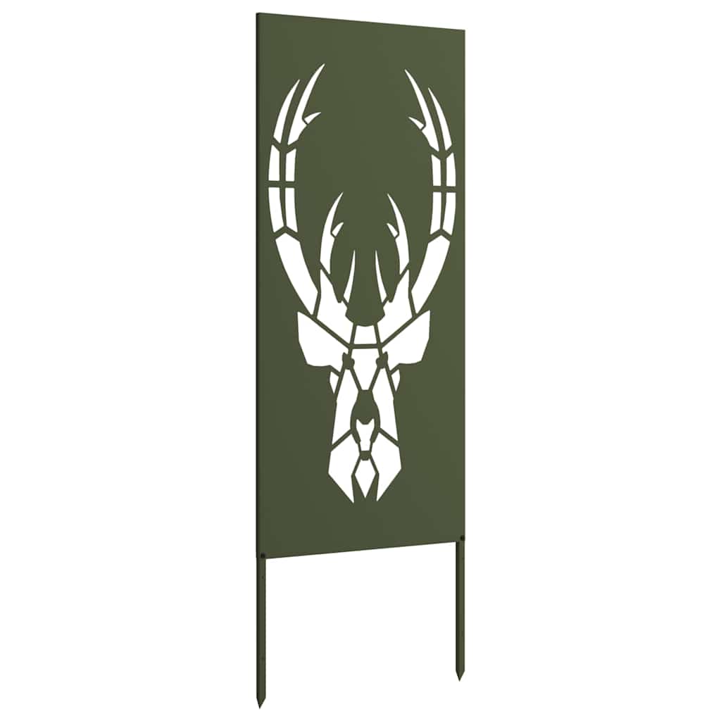 Panneau décoratif de jardin Vert olive 50 x 140 cm - XIOS
