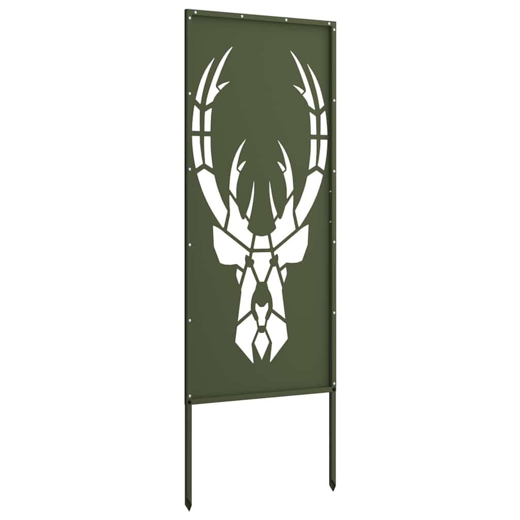 Panneau décoratif de jardin Vert olive 50 x 140 cm - XIOS