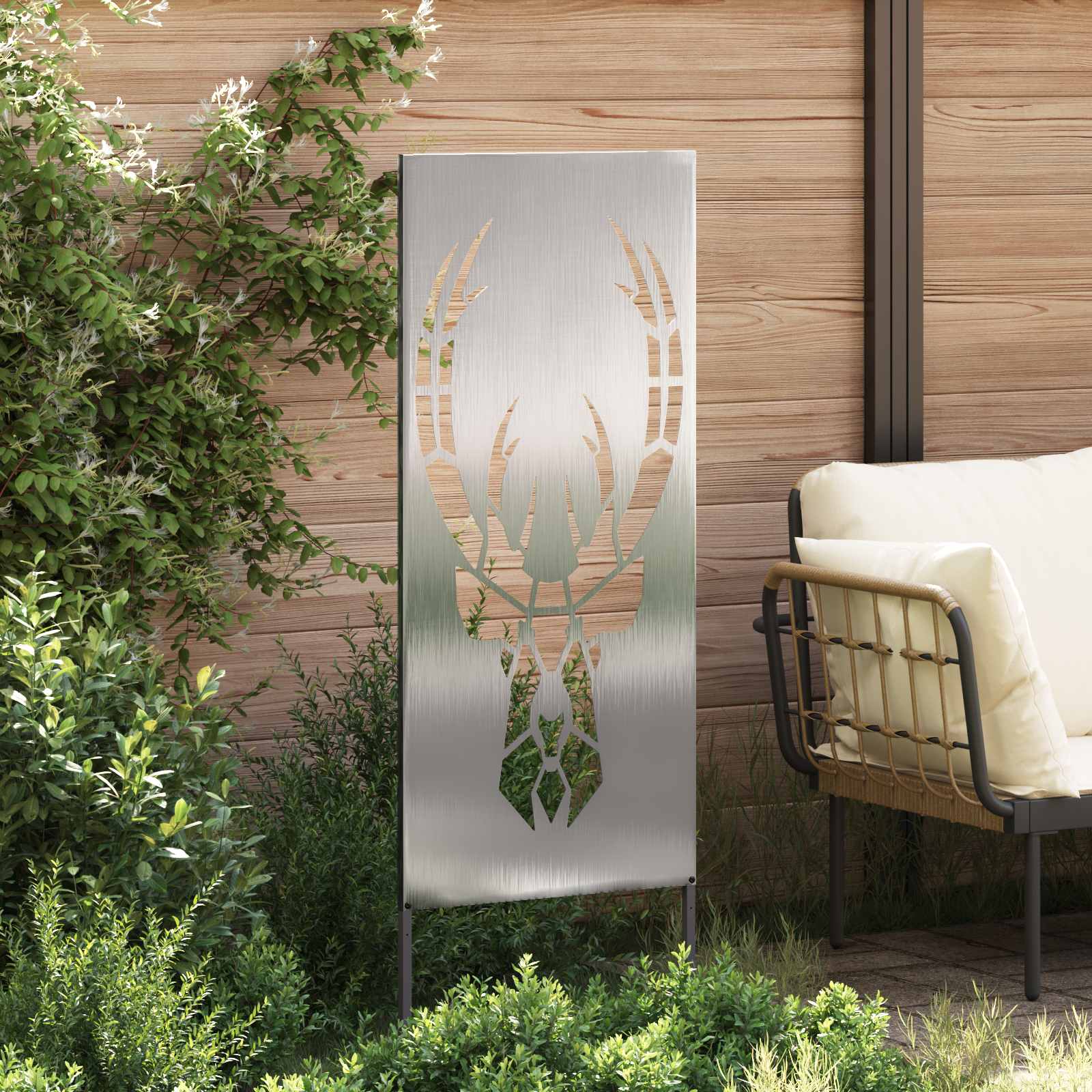 Écran de confidentialité de jardin Argenté 50 x 140 cm - XIOS