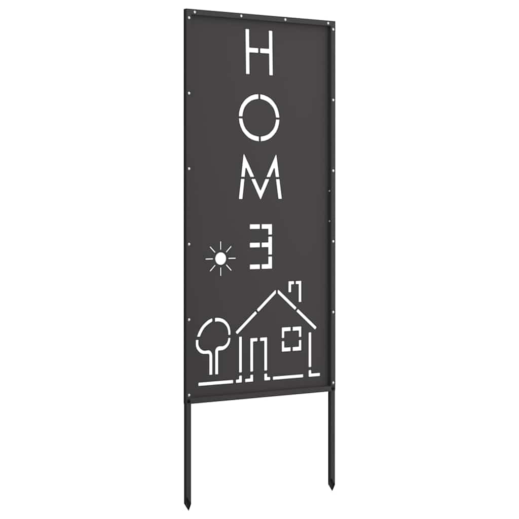 Panneau décoratif de jardin Noir 50 x 140 cm - XIOS