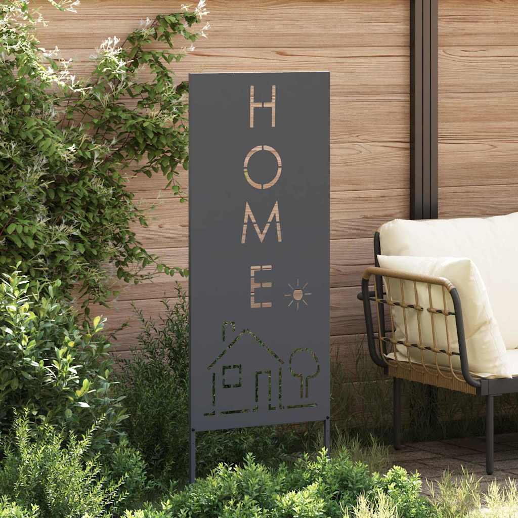 Panneau décoratif de jardin Anthracite 50 x 140 cm - XIOS