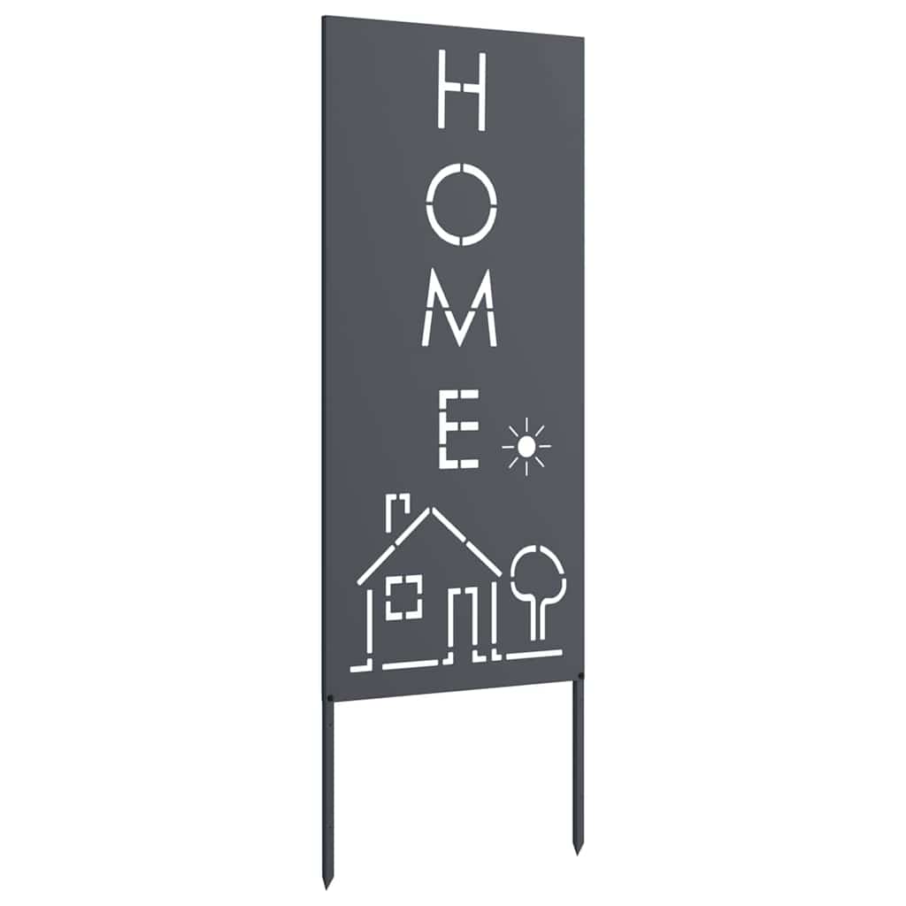 Panneau décoratif de jardin Anthracite 50 x 140 cm - XIOS