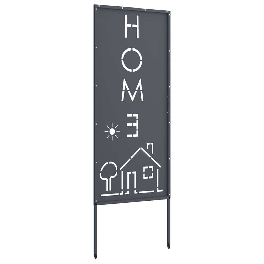 Panneau décoratif de jardin Anthracite 50 x 140 cm - XIOS
