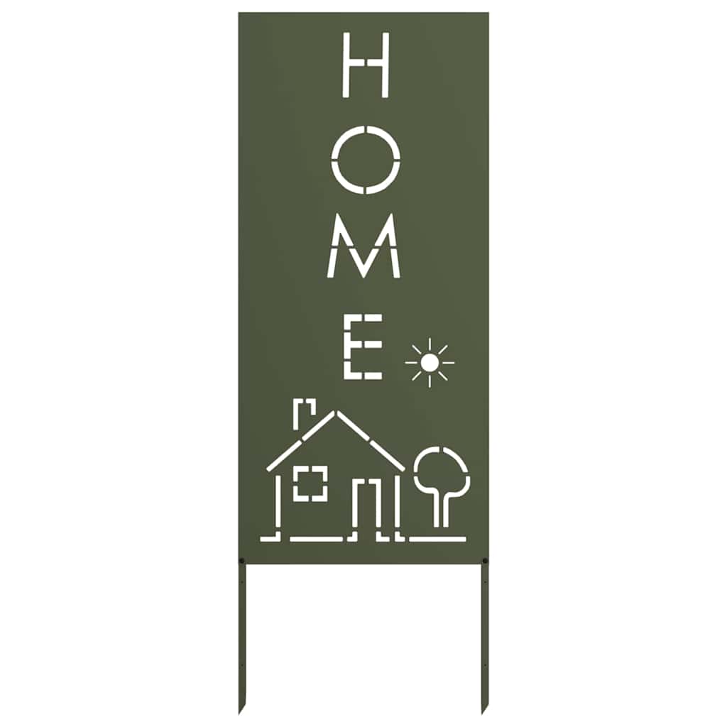 Panneau décoratif de jardin Vert olive 50 x 140 cm - XIOS
