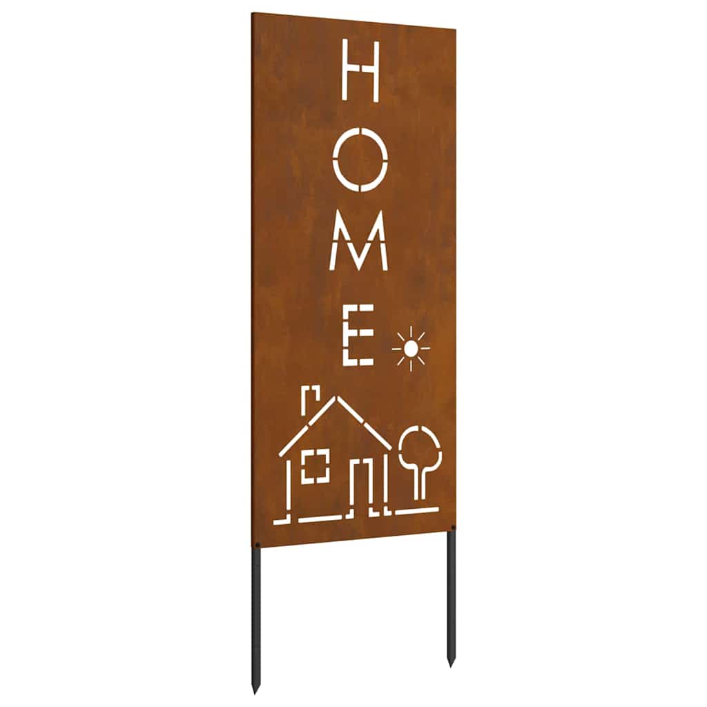 Panneau décoratif de jardin Rouillé 50 x 140 cm - XIOS