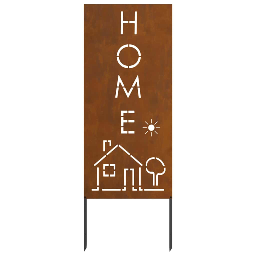Panneau décoratif de jardin Rouillé 50 x 140 cm - XIOS