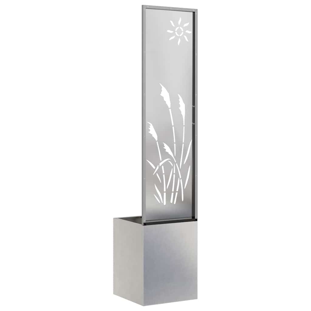 Écran de confidentialité de jardin Fretwork Argent 32 x 140 cm - XIOS