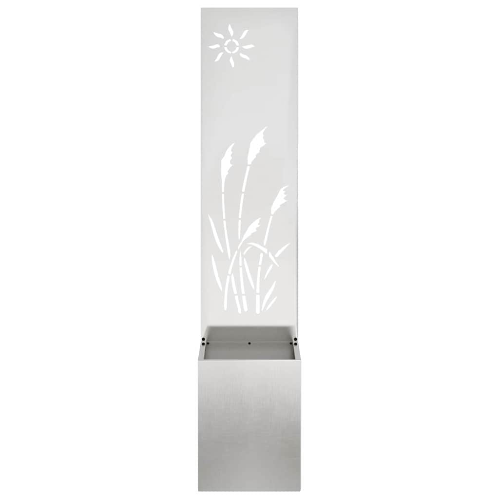 Écran de confidentialité de jardin Fretwork Argent 32 x 140 cm - XIOS