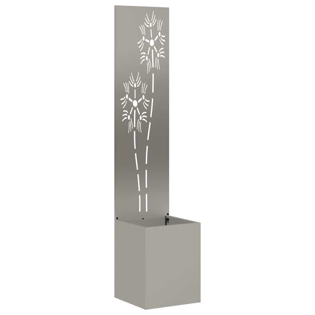 Écran de confidentialité de jardin Floral Rouillé 32 x 140 cm - XIOS