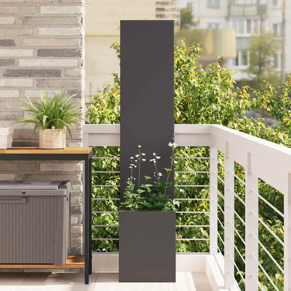 Écran de confidentialité de jardin Fretwork Noir 32 x 140 cm - XIOS