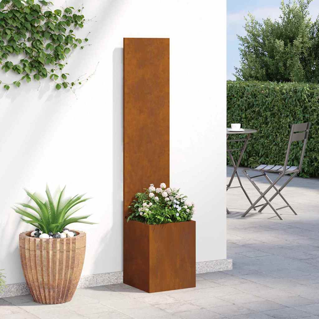 Écran de confidentialité de jardin Fretwork Rouillé 32 x 140 cm - XIOS