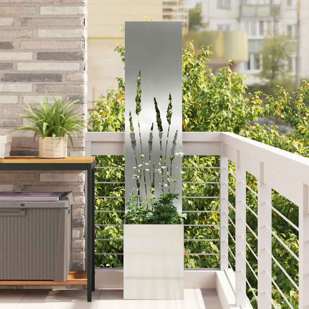 Écran de confidentialité de jardin Fretwork Argent 32 x 140 cm - XIOS