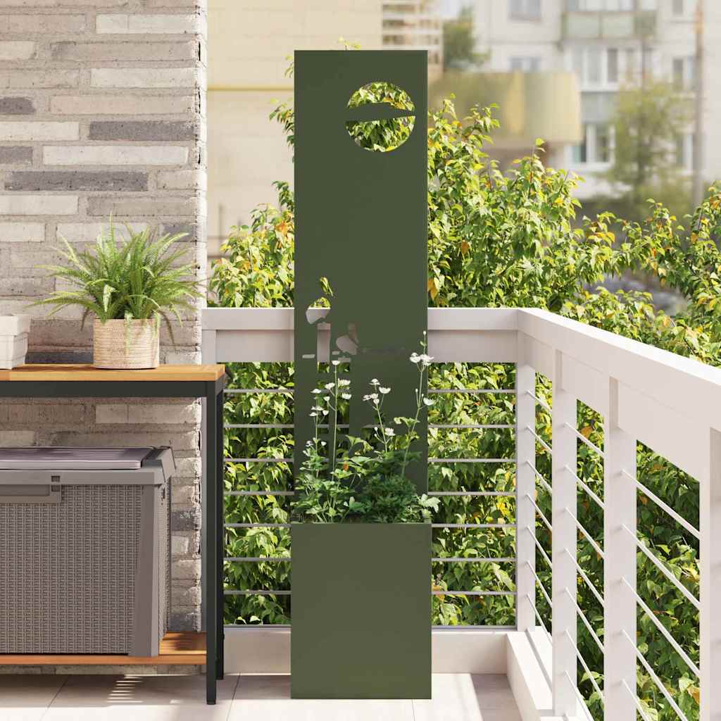 Écran de confidentialité de jardin Vert olive 32 x 140 cm - XIOS