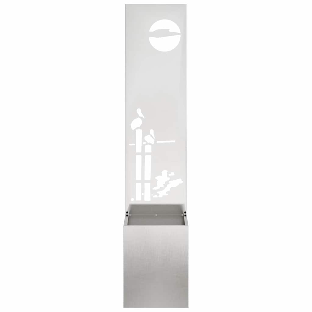 Écran de confidentialité de jardin Fretwork Argent 32 x 140 cm - XIOS