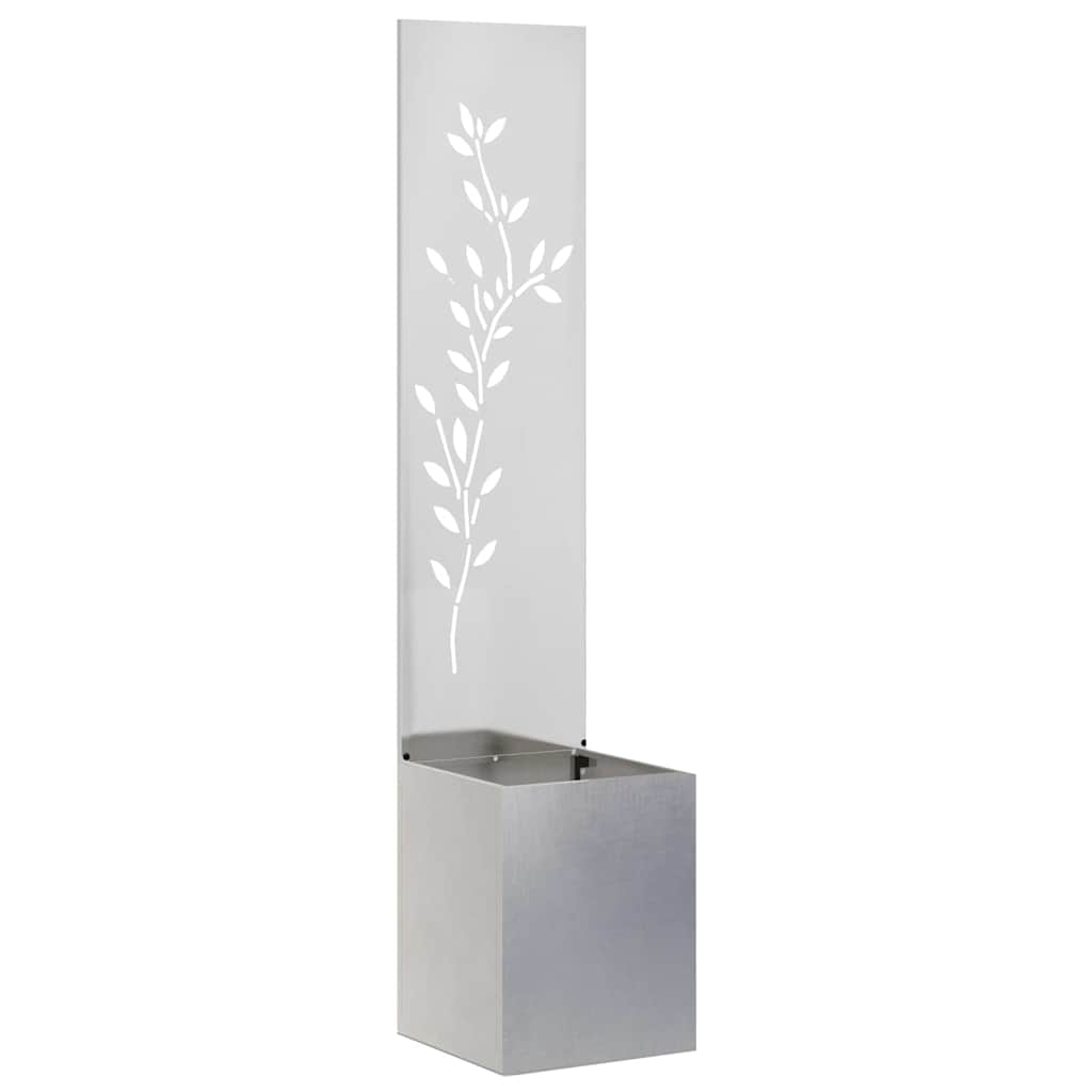 Écran de confidentialité de jardin Floral Argent 32 x 140 cm XIOS