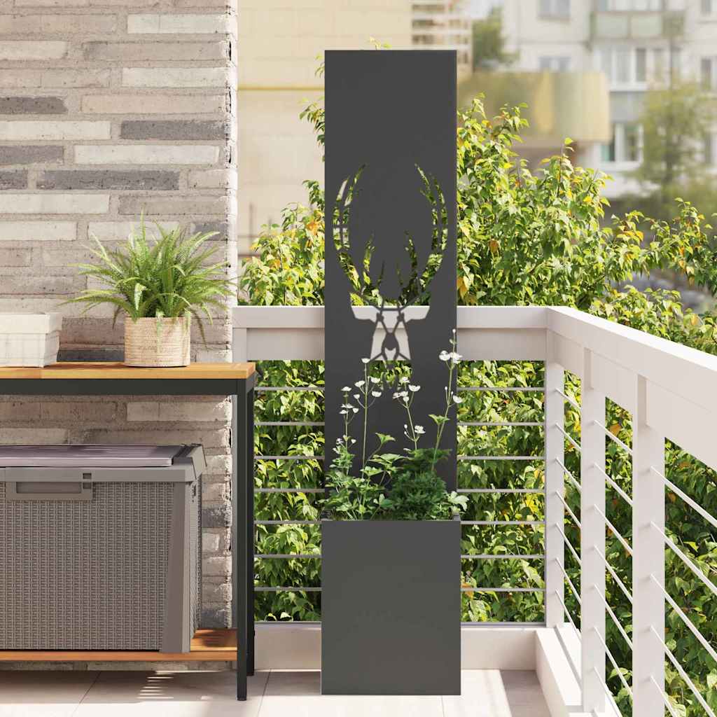 Écran de confidentialité de jardin Noir 32 x 140 cm XIOS