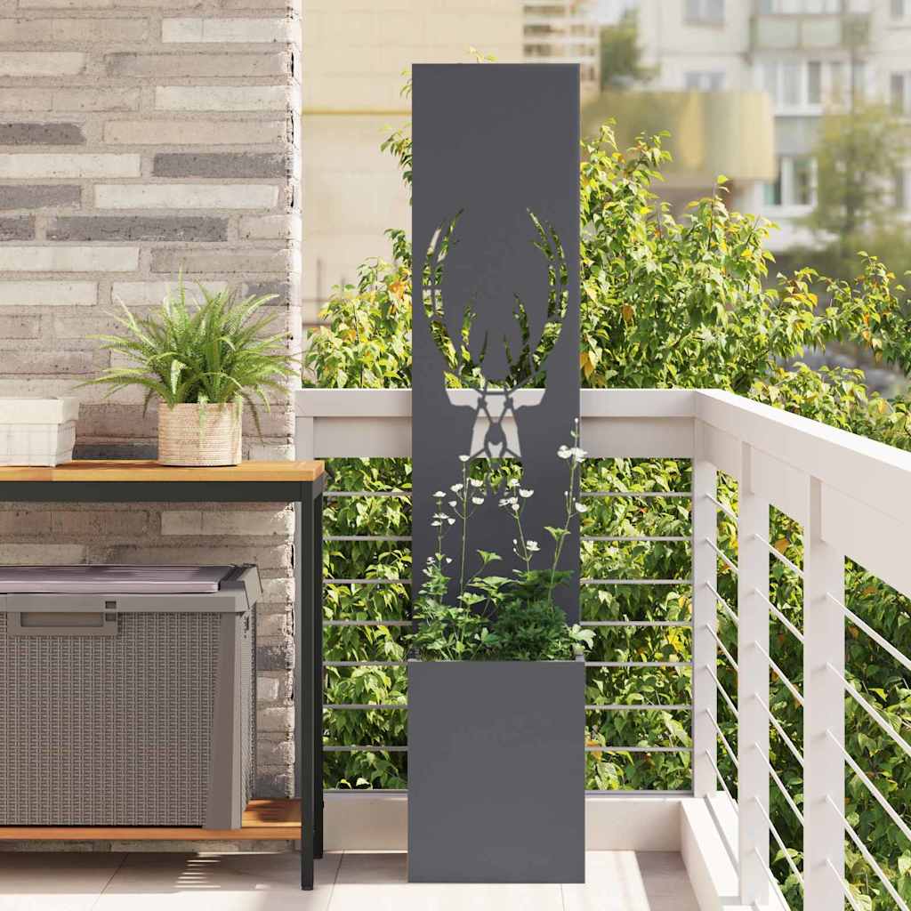 Écran de confidentialité de jardin Anthracite 32 x 140 cm XIOS