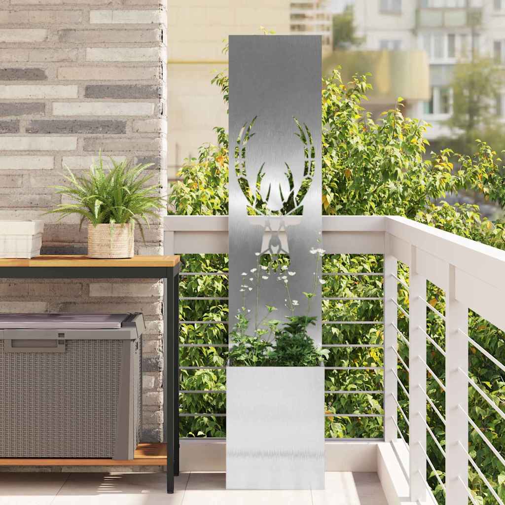 Écran de confidentialité de jardin Argent 32 x 140 cm XIOS