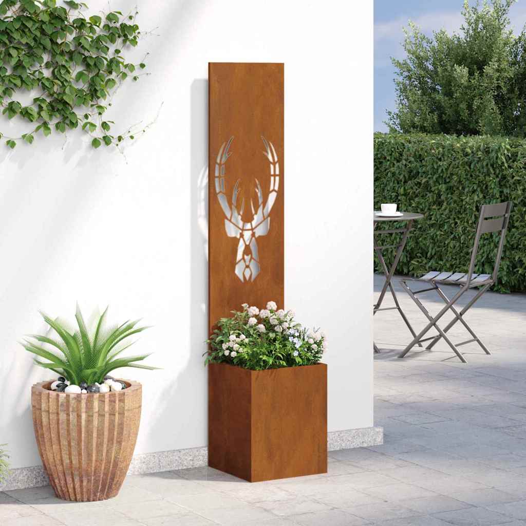 Écran de confidentialité de jardin Rouillé 32 x 140 cm - XIOS