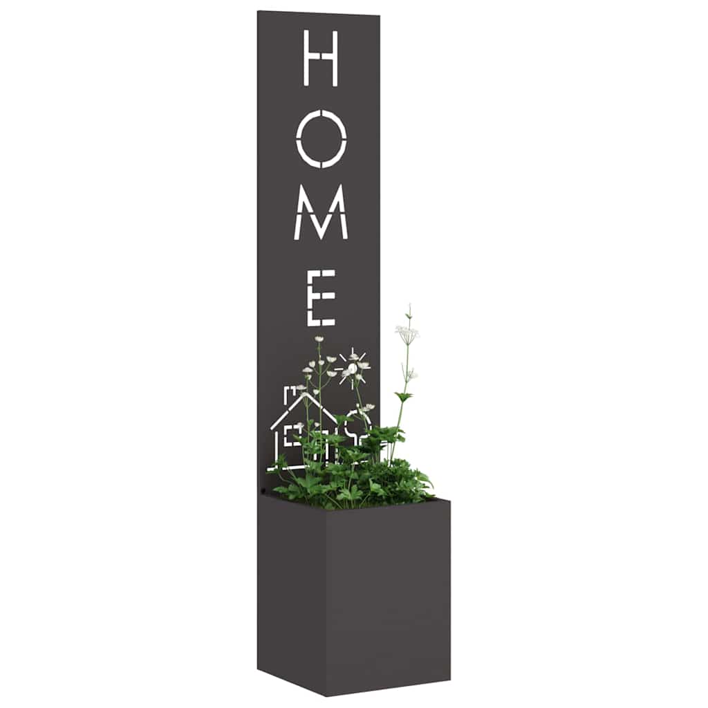 Écran de confidentialité de jardin Fretwork Noir 32 x 140 cm - XIOS