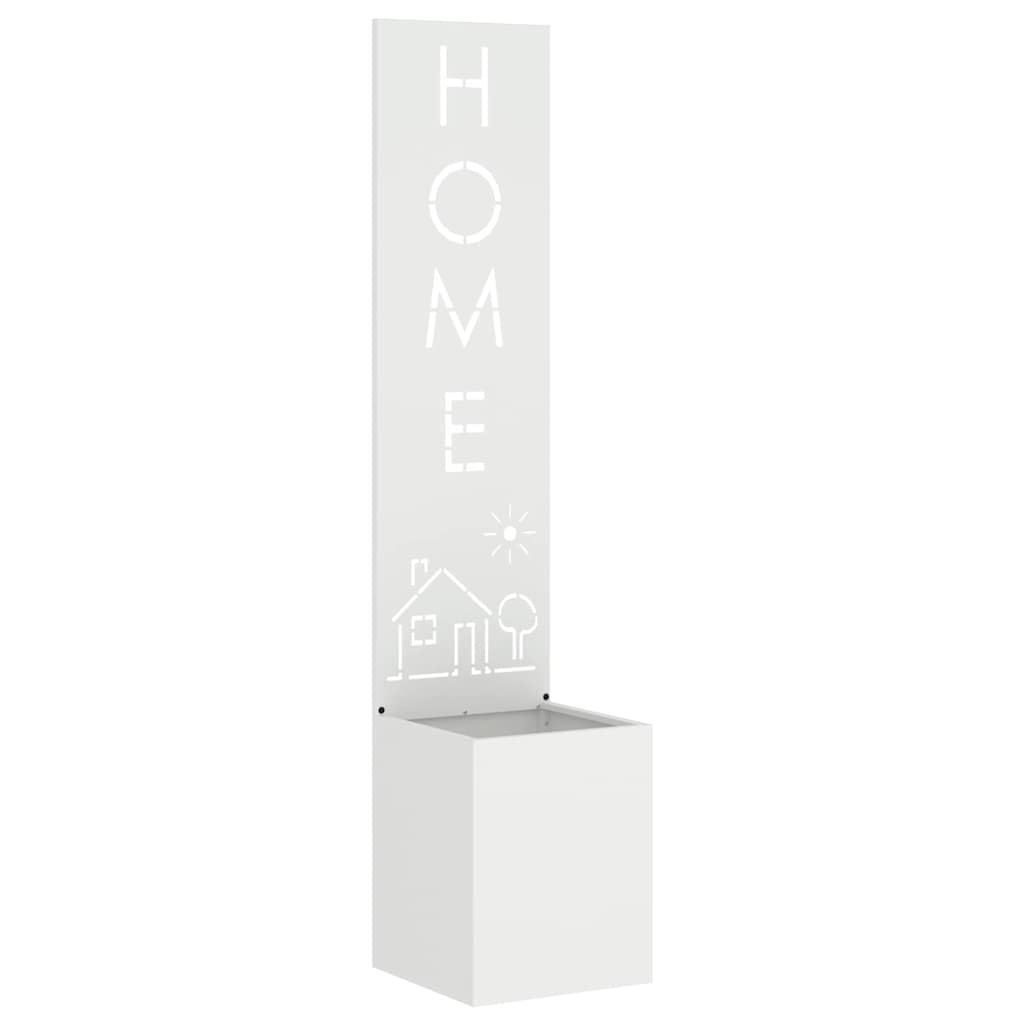 Écran de confidentialité de jardin Fretwork Blanc 32 x 140 cm XIOS