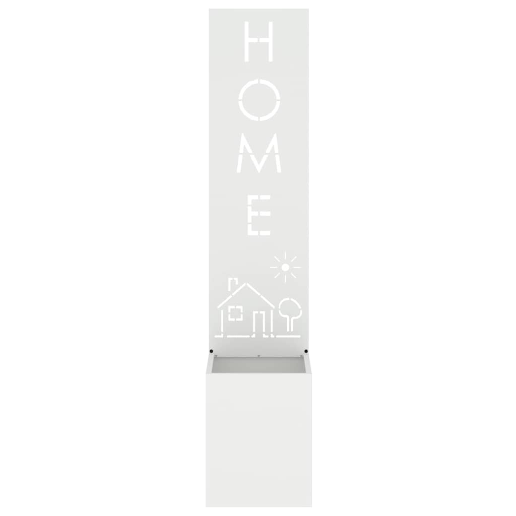 Écran de confidentialité de jardin Fretwork Blanc 32 x 140 cm - XIOS