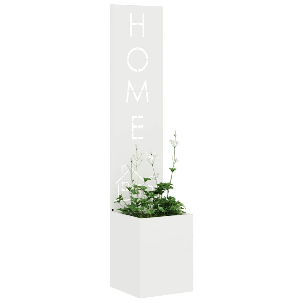 Écran de confidentialité de jardin Fretwork Blanc 32 x 140 cm - XIOS