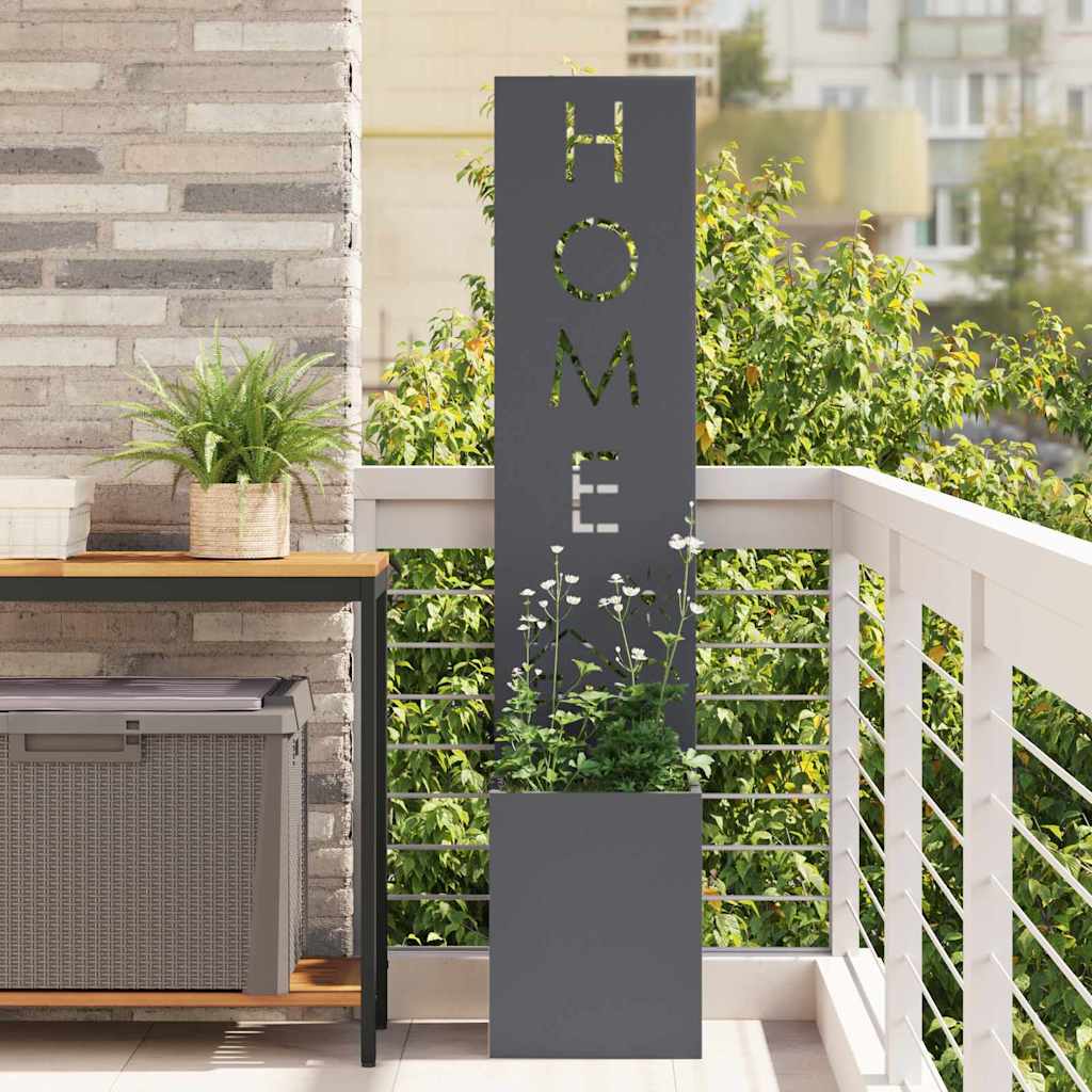 Écran de confidentialité de jardin Anthracite 32 x 140 cm XIOS