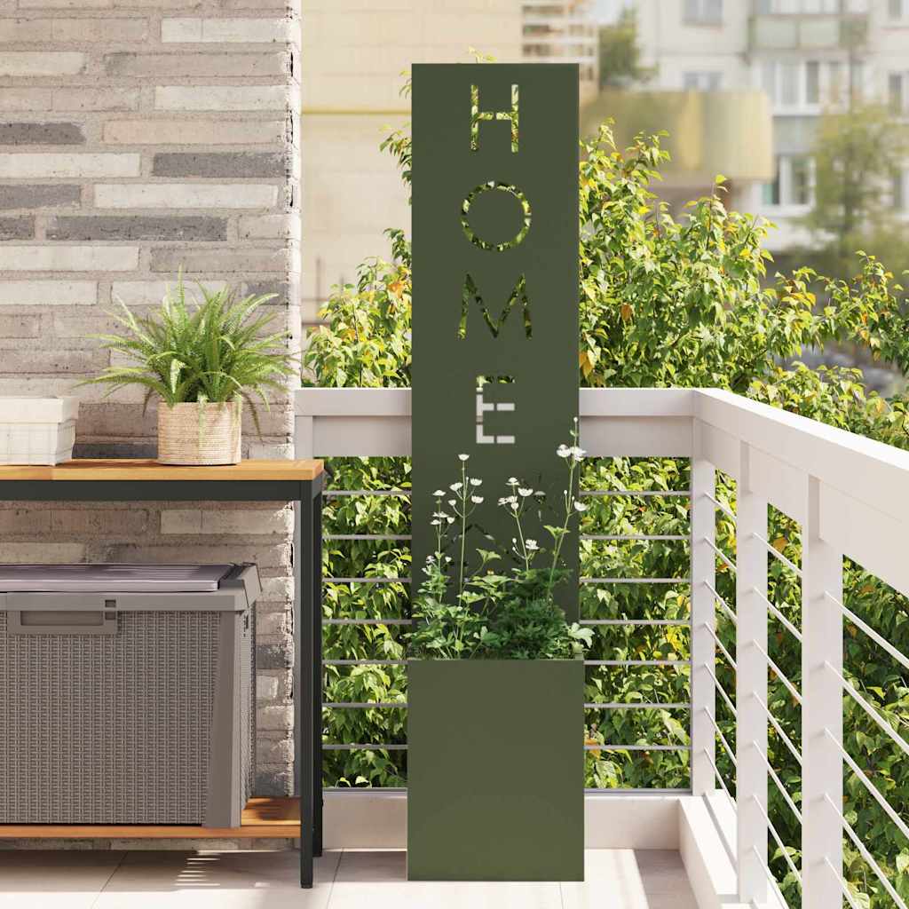 Écran de confidentialité de jardin Vert olive 32 x 140 cm XIOS