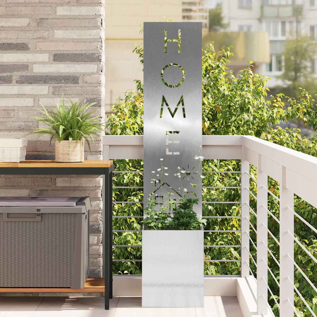 Écran de confidentialité de jardin Fretwork Argent 32 x 140 cm XIOS