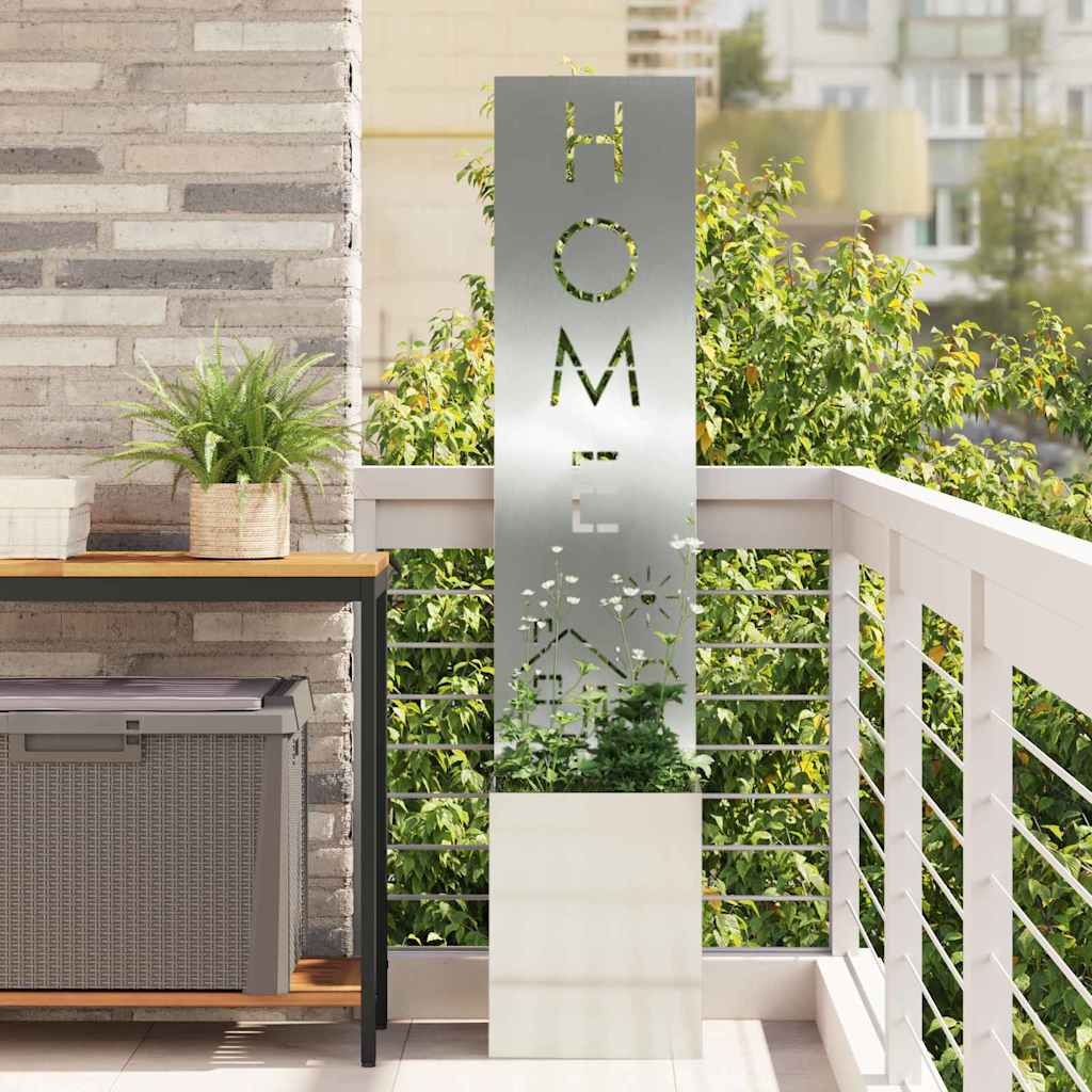 Écran de confidentialité de jardin Fretwork Argent 32 x 140 cm XIOS