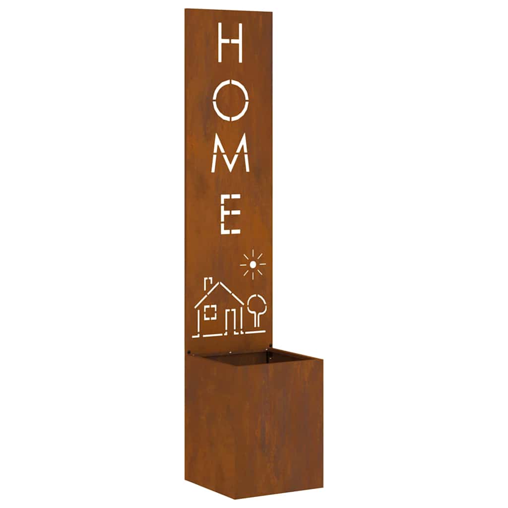 Écran de confidentialité de jardin Fretwork Rouillé 32 x 140 cm XIOS